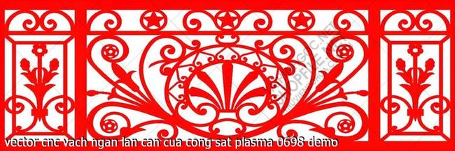 vector cnc vach ngan lan can cua cong sat plasma 0698